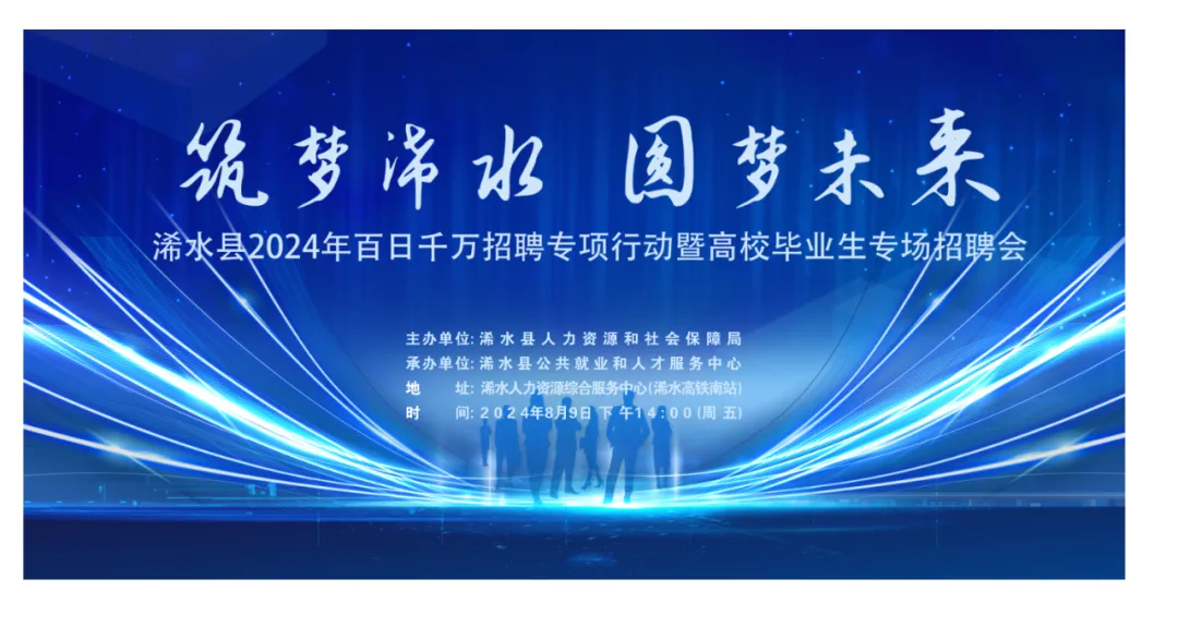 【筑梦浠水 圆梦未来】浠水县2024年百日千万招聘专项行动暨